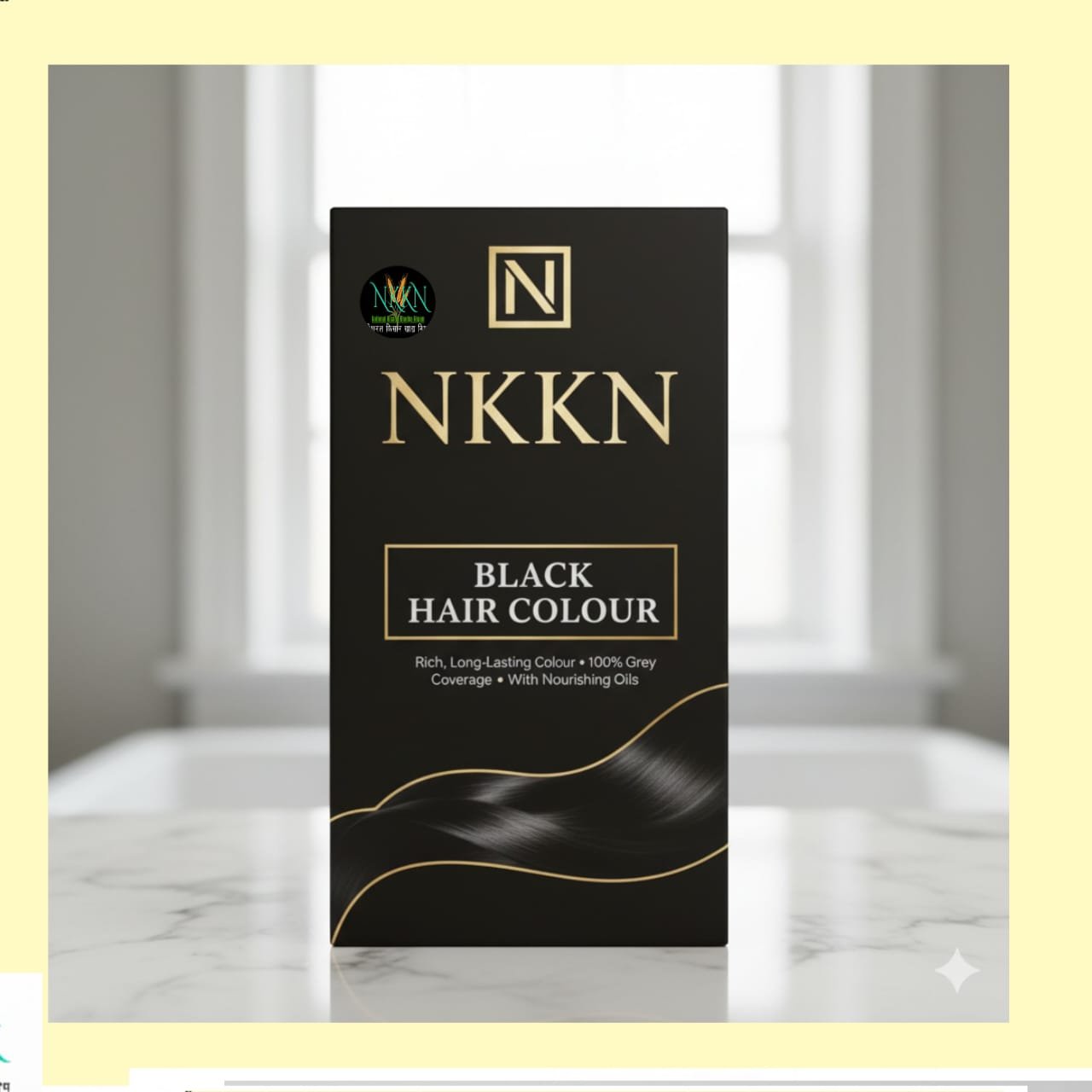 NKKN Black Hair Color